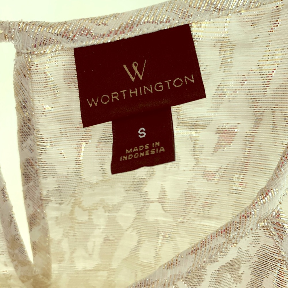 Worthington tank top blouse